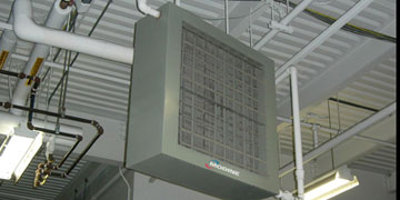 unit heater installation